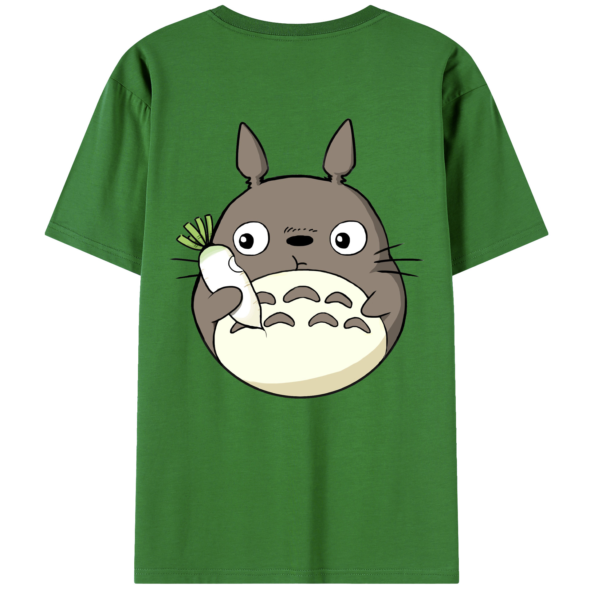 （画像用） となりのトトロ 草壁メイ 草壁サツキ My Neighbor Totoro Satsuki Kusakabe Mei Kusakabe レディース半袖Tシャツ(バックプリント)